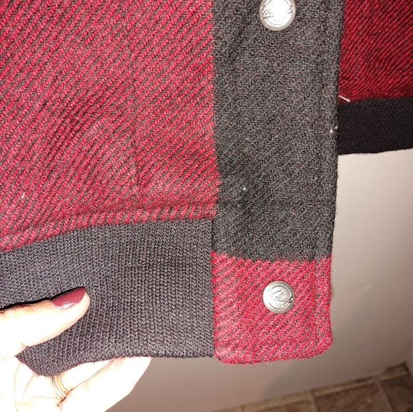 Woolrich Womens Giant Buffalo Wool Vest Sz.L - Picture 6 of 11